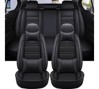 Protezione Per Sedile Coprisedili Per Auto Universali Per Amarok Per F11 Per Citroen Per C4 Per W204 W212 Per B5 CC B6 B7 B8 Per Superb 3 Coprisedile(Black A)