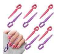 Protezione per smalto per unghie, protezione per le dita, antiscivolo, resistente, simpatica, comoda, accessorio professionale per la pittura delle unghie