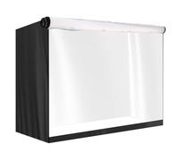 Protezione per stalla di piccoli animali con materiale resistente strappo e rivestimento interno termoisolante, esterno robusto per gabbie doppie contro pioggia, neve e neve