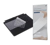 Protezione per tastiera per Microsoft 2024 Surface Pro (11a edizione Copilot+ PC)/Pro 9/8/X, layout inglese americano, pellicola protettiva ultra sottile in TPU ad alta trasparenza