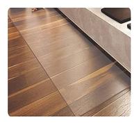 Protezione per tavolo in vinile trasparente, Tappetino in PVC for sedia da ufficio su pavimenti in legno, spessore 1,5 mm, finitura opaca impermeabile, diverse misure(90x90cm/35.4x35.4in)