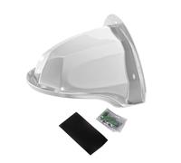 Protezione per telecamera di sorveglianza - Protezione solare per telecamere esterne, materiale resistente alle intemperie, tetto protettivo robusto per fotocamere a cupola e a sfera con facile