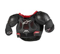 Alpinestars Bionic Action Kickstart Armatura toracica per bambini, nero-rosso, taglia S M L XL 2XL