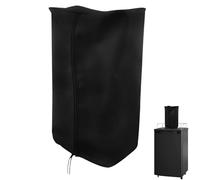 Protezione per torre della birra, nera, antipolvere, resistente ai raggi UV, resistente alle intemperie, per esterni e interni, per bar, picnic, barbecue, cortile, all'aperto, ristorante