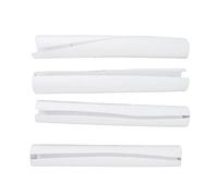 Protezione per tronco d'albero Protezione per corteccia di albero in plastica Avvolgi tubi per la coltivazione per proteggere le piante degli alberelli da cervi Conigli Gatti (4 pezzi)