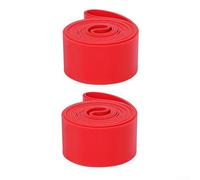 Protezione per tubo interno per mountain bike, anti-foratura, in PVC, confezione da 2, a prova di esplosione, per strada, MTB, bici pieghevole e cambio fisso (35,6 cm)