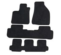 Protezione per tutte le stagioni Tappetini Per Auto, Per Highlander U5 2015-presente Accessori Interni Antiscivolo E Impermeabili(Nero)