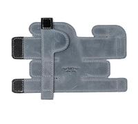 Protezione per valvola tromba XL in vera pelle protettiva per tromba (grigio)