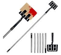 Protezione per vernice, Protezione estesa regolabile con 6 bastoncini, vernice per parete, Materiale resistente e compatto, Funzione di facile regolazione 'angolo, Strumento di vern