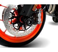 PROTEZIONE PERNO FORCELLA ANTERIORE NERO R&G PER KTM 890 SMT 2023-2024