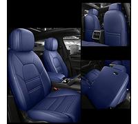 Protezione Personalizzato Per A4 B8 2007 2008 2009 2010 2011 2012 2013 2014 2015 Montato Faux Leather Car Seat Covers Set Protector(Blu)