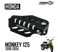 PROTEZIONE POMPA DISCO ANTERIORE SUPERIORE RIVOLUZIONE NERA PER HONDA Z...