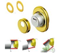 PROTEZIONE PORTA BLINDATA PER SERRATURE ATRA DEFENDER SFERIK BDS 68 ORO L