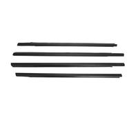 Protezione Portiera Auto 4 Pz Auto Porta Strisce Di Tenuta Adesivo Guarnizione Di Gomma Impermeabile Rumore Proteggere Per Citroen Per Elysee 2014 2015 2016(Nero)