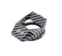 Protezione pulsante starter in alluminio carbon look