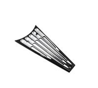 Protezione Radiatore Serbatoio D'acqua Per Touring Electra Street Glide Road King FLHR FLHT 2008-2017 Motocicletta Telaio Radiatore Griglia Di Copertura Nera