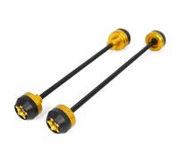 protezione ruota moto Compatibile Con Yamaha Per MT-09 2021-2023 Per MT-09 SP 2021-2024 Per XSR900 2022-2024 Slider Antiurto Per Forcella Anteriore Posteriore Protezione Ruota Moto(Yellow,1 Pair)