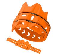 Protezione Scappamento Moto | Terminale di Scarico Protettivo con Barriera Termica | Silenziatore Elastico per Appassionati e Utilizzatori Intensivi