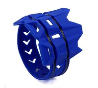 Protezione Scarico Marmitta Terminale Blu Universale Cross Enduro 2T 4T - MF4665