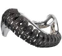 Protezione scarico Polisport Armadillo nero