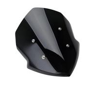 Protezione Schermo Antivento Moto Parabrezza Parabrezza Shield Visiera Parabrisa Con Staffa Per Per Z125 2019 2020 2021(Dark Smoke)