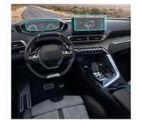 Protezione Schermo Auto Per Peugeot 3008 2021 2022 Navigatore GPS LCD Accessori Interni Pellicola Protettiva In Vetro Temperato Per Autoradio GPS Proteggi Schermo(GPS and instrument)