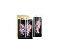 Protezione Schermo Flessibile TPU per Samsung Galaxy Z Fold 3 5G, 2 Pack Frontale e 2 Interno, No Bolle