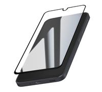 Avizar Protezione Schermo in Vetro Temperato per Samsung Galaxy A17 Bordo Smussato 3D, Nero transparente