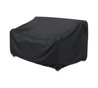 Protezione sedia impermeabile nera per arredo 2 posti 224x84x81 cm