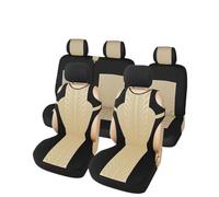 Protezione Sedile 2 Pezzi Di Sedile Anteriore Singolo E 2 + 1 Tipo Di Coprisedile Auto Combinato Posteriore Adatto Per Citroen Per Jumper Protezioni Seggiolini Auto Coprisedili(5pcs Beige)