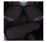 Protezione Sedile Adatto La Maggior Parte Auto SUV Camion Coprisedile Auto Traspirante Set Completo Tappetino Cuscino Protettivo Seggiolino Auto Anteriore Antigraffio Coprisedili(3 piece set-red)