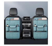 Protezione Sedile Auto Bambini per BMW 750d G12 2015-2023, Sedile Posteriore Auto Organizzatori Impermeabile e Facile da Pulire, Protezione Sedile Auto(Luxury Brown,One Storage)