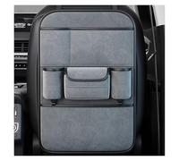 Protezione Sedile Auto Bambini per BMW 750d G12 2015-2023, Sedile Posteriore Auto Organizzatori Impermeabile e Facile da Pulire, Protezione Sedile Auto(MoraIndi Cyan,Two Storage)