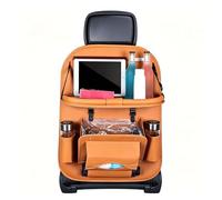 Protezione Sedile Auto Bambini per VW Scirocco 2009-2024 | Organizer Sedile Auto Multifunzione, Vano Tablet, Tasche Laterali per Bottiglie, Spazio per Rifiuti e Accessori Quotidiani