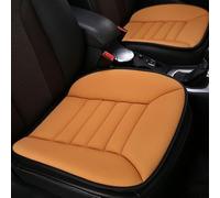 Protezione Sedile Auto per Opel Astra H G CC 1998-2018/Opel Vectra ABS dakstijl AM/FM/Dab, 2PCS Cuscino Sedile Auto con Memory Foam Comfort, Confortevole e Traspirante,Orange