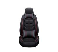 Protezione Sedile Coprisedile In Pelle Accessori Auto Per Maserati Tutti I Modelli Per GranTurismo Per Ghibli Per Levante Per Quattroporte Car-Styling Coprisedili(Black Red pillow 2)