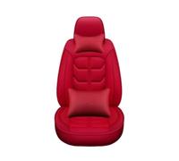 Protezione Sedile Coprisedile In Pelle Accessori Auto Per Maserati Tutti I Modelli Per GranTurismo Per Ghibli Per Levante Per Quattroporte Car-Styling Coprisedili(Red pillow 2)