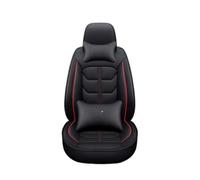 Protezione Sedile Coprisedile In Pelle Accessori Auto Per Maserati Tutti I Modelli Per GranTurismo Per Ghibli Per Levante Per Quattroporte Car-Styling Coprisedili(Black Red pillow 1)