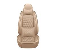 Protezione Sedile Coprisedile In Pelle Accessori Auto Per Maserati Tutti I Modelli Per GranTurismo Per Ghibli Per Levante Per Quattroporte Car-Styling Coprisedili(Beige pillow)