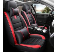 Protezione Sedile Coprisedile Universale Per Auto Dettagli Interni Per Chevy Per Cruze Per Blazer Per Captiva Per Camaro Per Aveo Per Malibu Per Equinox Accessori Auto Coprisedili(Luxury Black Red)