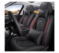 Protezione Sedile Coprisedili Per Auto 3D Stile Universale Per Mercedes Per Benz Per W203 W204 Accessori Interni Protezioni Per Sedili Coprisedili(Nero rosso)