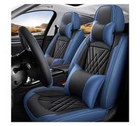 Protezione Sedile Coprisedili Per Auto 3D Stile Universale Per Passat Per B5 Accessori Interni Protezioni Per Sedili Cuscini Per Sedili Auto Coprisedili(Luxury Black Blue)