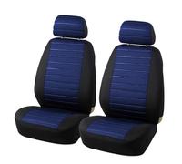 Protezione Sedile Coprisedili Per Auto Grigio E Nero Universale 2 Pezzi Sedile Avvolgente Anteriore Per VW Per Passat Per Protezioni Per Seggiolini Auto B6 Coprisedili(2PC front blue)