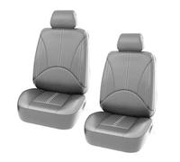 Protezione Sedile Cuscino Coprisedile Per Auto In Pelle PU Per VW Per Golf 4 Per Passat B5 B8 Per Golf 5 Protezioni Per Seggiolini Auto Coprisedili(2 seat grey)