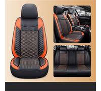 Protezione Sedile Per Dodge Per Journey Per Challenger Per Caliber Per Nitro Per RAM 1500 Coprisedili Per Auto Universali Di Lusso(Stanard-Black Orange)