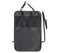 Protezione sedile posteriore per bambini, protezione sedile anti-compiti, accessorio multifunzione con tasca portaoggetti in rete per viaggi su strada e guida esterna