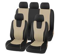 Protezione Sedile Set Completo Copertura Sede Dell'automobile Per Toyota Per Camry Per 40 50 2007 2008 2009 2012 2018 Per Corolla Per Verso 150 Protezioni Seggiolino Coprisedili(Beige)
