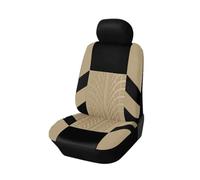 Protezione Sedile Set Completo Coprisedili Per Auto Per Citroen Per C5 Protezione Per Panca Divisa Anteriore E Posteriore Universale Per Auto/SUV Coprisedili(Only 1 beige seat)