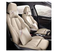 Protezione Sedile Set Completo Di Coprisedili Auto Personalizzati Set Completo In Pelle Per BMW Per X5 X6 Z4 E53 E70 E71 E72 E85 E86 E89 F15 Accessori Protezioni Sedili Coprisedili(BEIGE LUX)