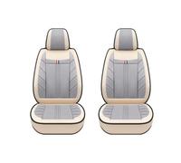 Protezione Sedili Auto Per Mitsubishi Asx L200 Per Outlander Per Eclipse Per Space Per Star Per Pajero Sport Accessorio Auto Coprisedile(F 2Pcs-Balck Beige)